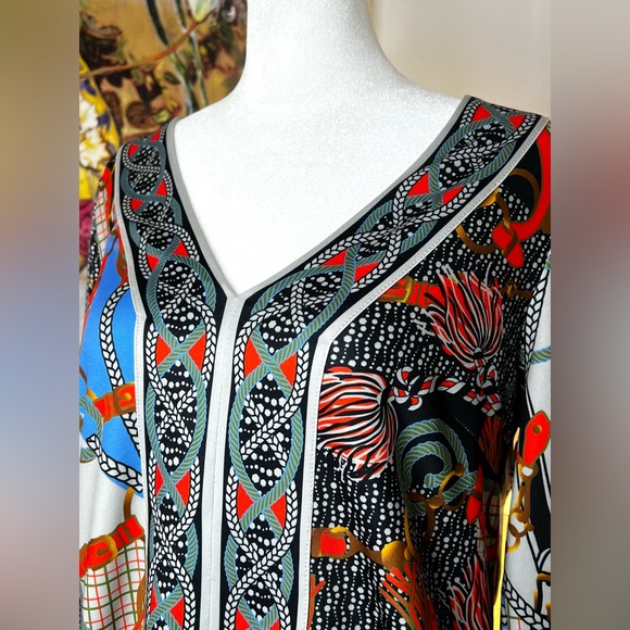 NWOT Gretchen Scott Jersey Bordertown Dress - Ditto Size Medium - Picture 6 of 12